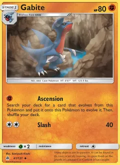 Gabite, Forbidden Light 61/131