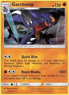Garchomp, Forbidden Light 62/131
