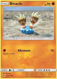 Binacle, Forbidden Light 66/131