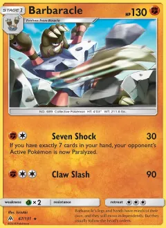 Barbaracle, Forbidden Light 67/131