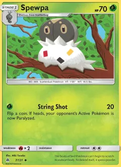 Spewpa, Forbidden Light 7/131