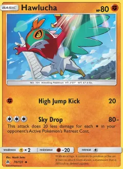 Hawlucha, Forbidden Light 70/131