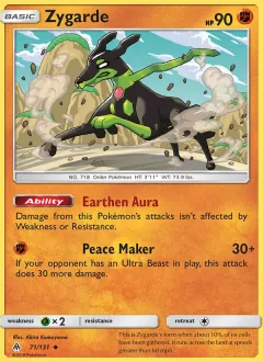 Zygarde, Forbidden Light 71/131