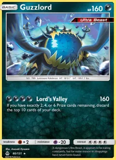 Guzzlord, Forbidden Light 80/131