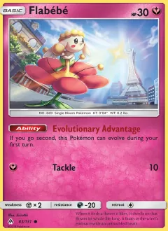 Flabébé, Forbidden Light 83/131