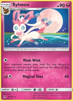 Sylveon, Forbidden Light 87/131