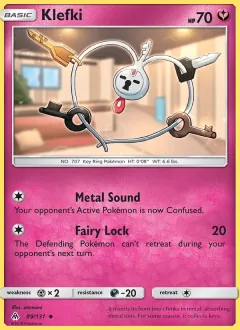 Klefki, Forbidden Light 89/131