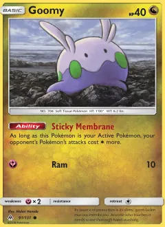 Goomy, Forbidden Light 91/131