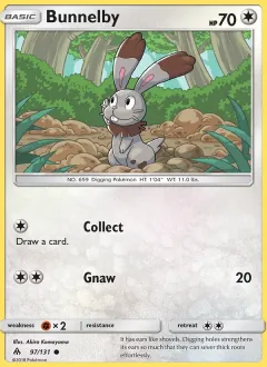 Bunnelby, Forbidden Light 97/131