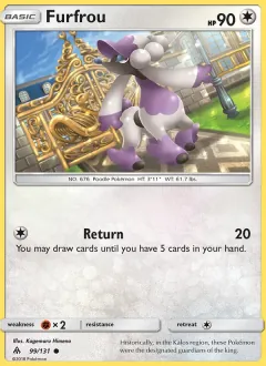Furfrou, Forbidden Light 99/131
