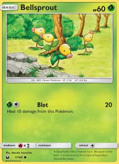 Bellsprout, Celestial Storm 1/168