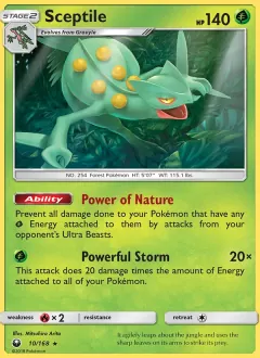 Sceptile, Celestial Storm 10/168
