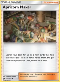 Apricorn Maker, Celestial Storm 124/168