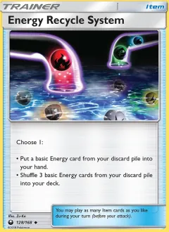 Energy Recycle System, Celestial Storm 128/168