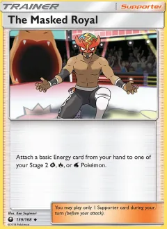 The Masked Royal, Celestial Storm 139/168