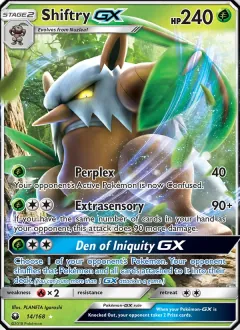 Shiftry GX, Celestial Storm 14/168