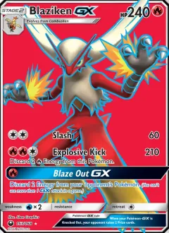 Blaziken GX, Celestial Storm 153/168