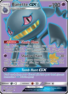 Banette GX, Celestial Storm 157/168