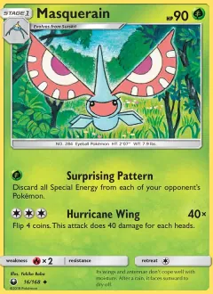 Masquerain, Celestial Storm 16/168