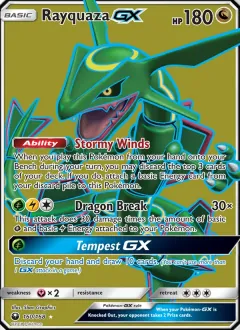 Rayquaza GX, Celestial Storm 160/168