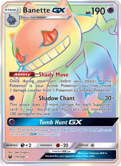 Banette GX, Celestial Storm 174/168