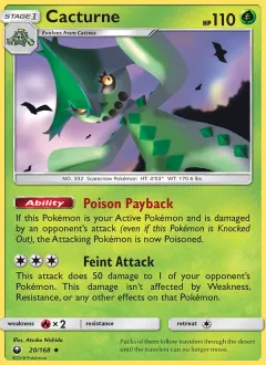 Cacturne, Celestial Storm 20/168