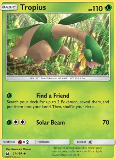 Tropius, Celestial Storm 21/168