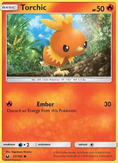 Torchic, Celestial Storm 25/168