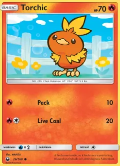 Torchic, Celestial Storm 26/168