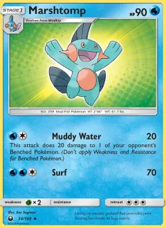 Marshtomp, Celestial Storm 34/168