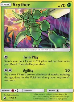 Scyther, Celestial Storm 4/168