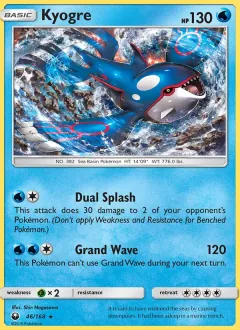 Kyogre, Celestial Storm 46/168