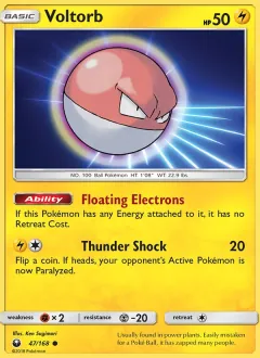 Voltorb, Celestial Storm 47/168