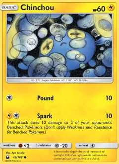 Chinchou, Celestial Storm 49/168