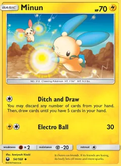 Minun, Celestial Storm 54/168