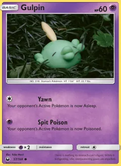 Gulpin, Celestial Storm 57/168