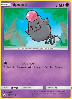Spoink, Celestial Storm 59/168