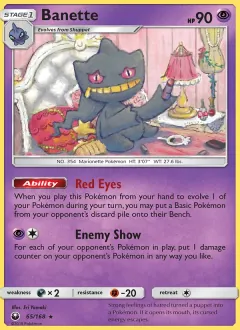 Banette, Celestial Storm 65/168