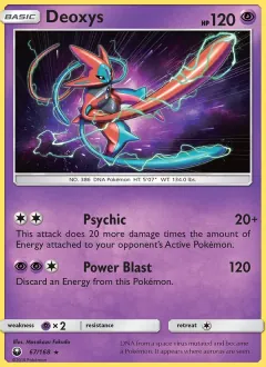 Deoxys, Celestial Storm 67/168