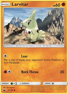 Larvitar, Celestial Storm 74/168