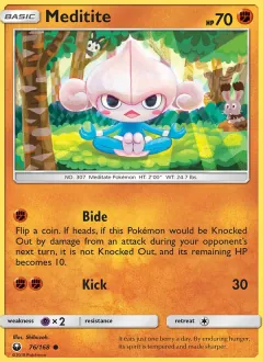 Meditite, Celestial Storm 76/168