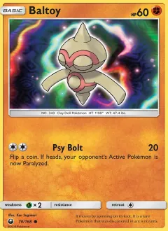 Baltoy, Celestial Storm 78/168