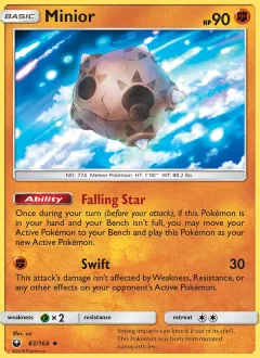 Minior, Celestial Storm 83/168