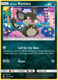 Alolan Rattata, Celestial Storm 84/168