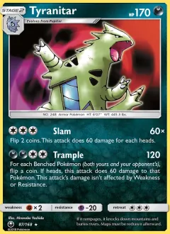 Tyranitar, Celestial Storm 87/168