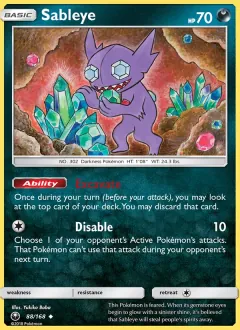 Sableye, Celestial Storm 88/168