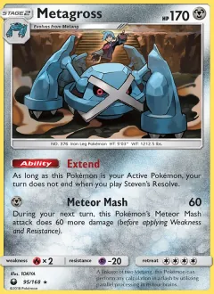 Metagross, Celestial Storm 95/168