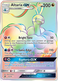 Altaria GX, Dragon Majesty 72/70