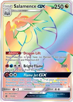 Salamence GX, Dragon Majesty 73/70