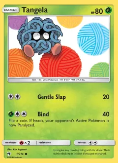 Tangela, Lost Thunder 1/214